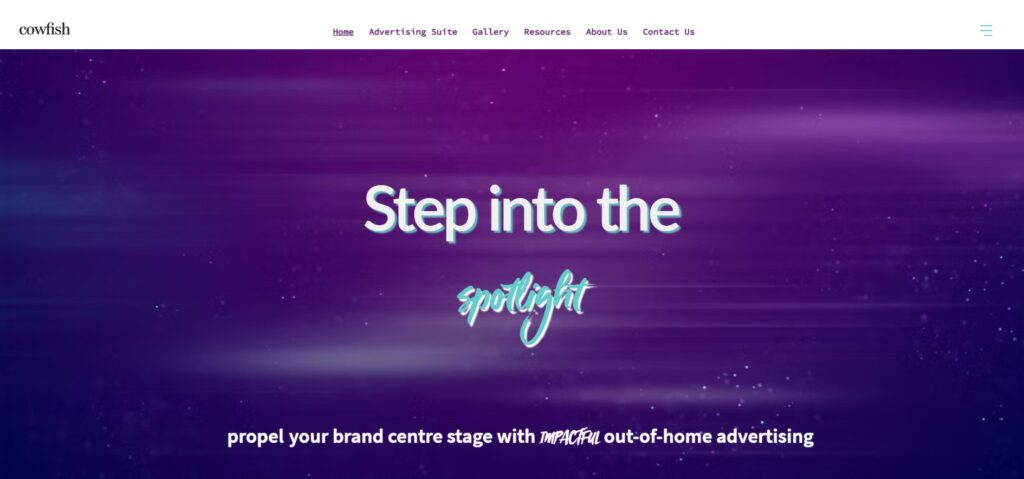 Cowfish homepage
