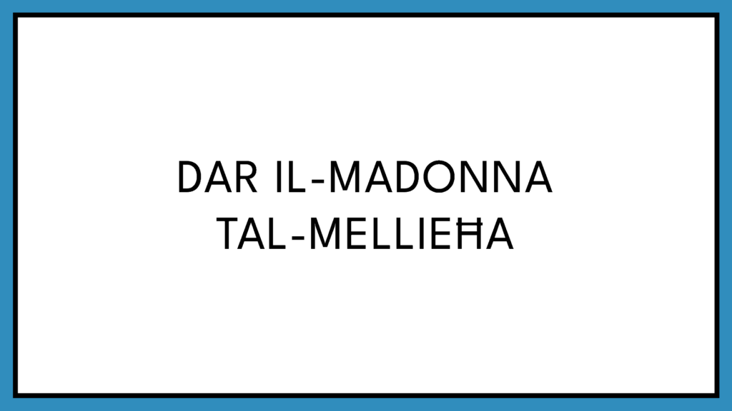 dar-il-madonna-tal-melliena